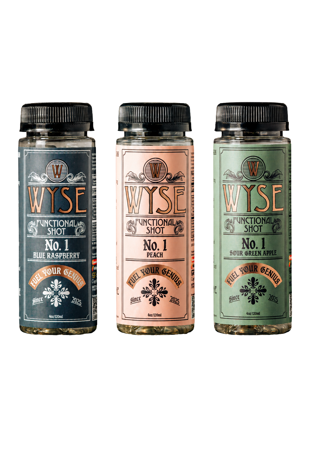 Wyse Nootropic Drinks - On-the-Go Shots