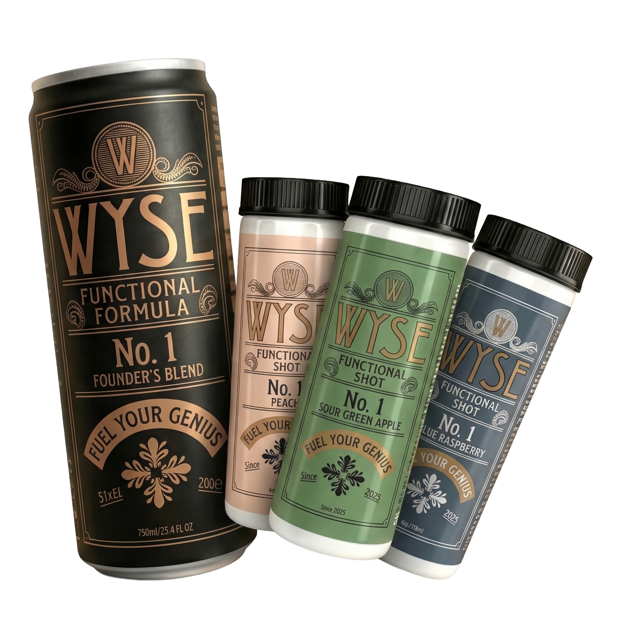 Wyse Performance Beverages with Ketones, Nootropics & Paraxanthine