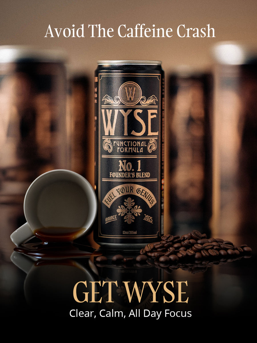Wyse Founders Blend - 12oz Nootropic Cans