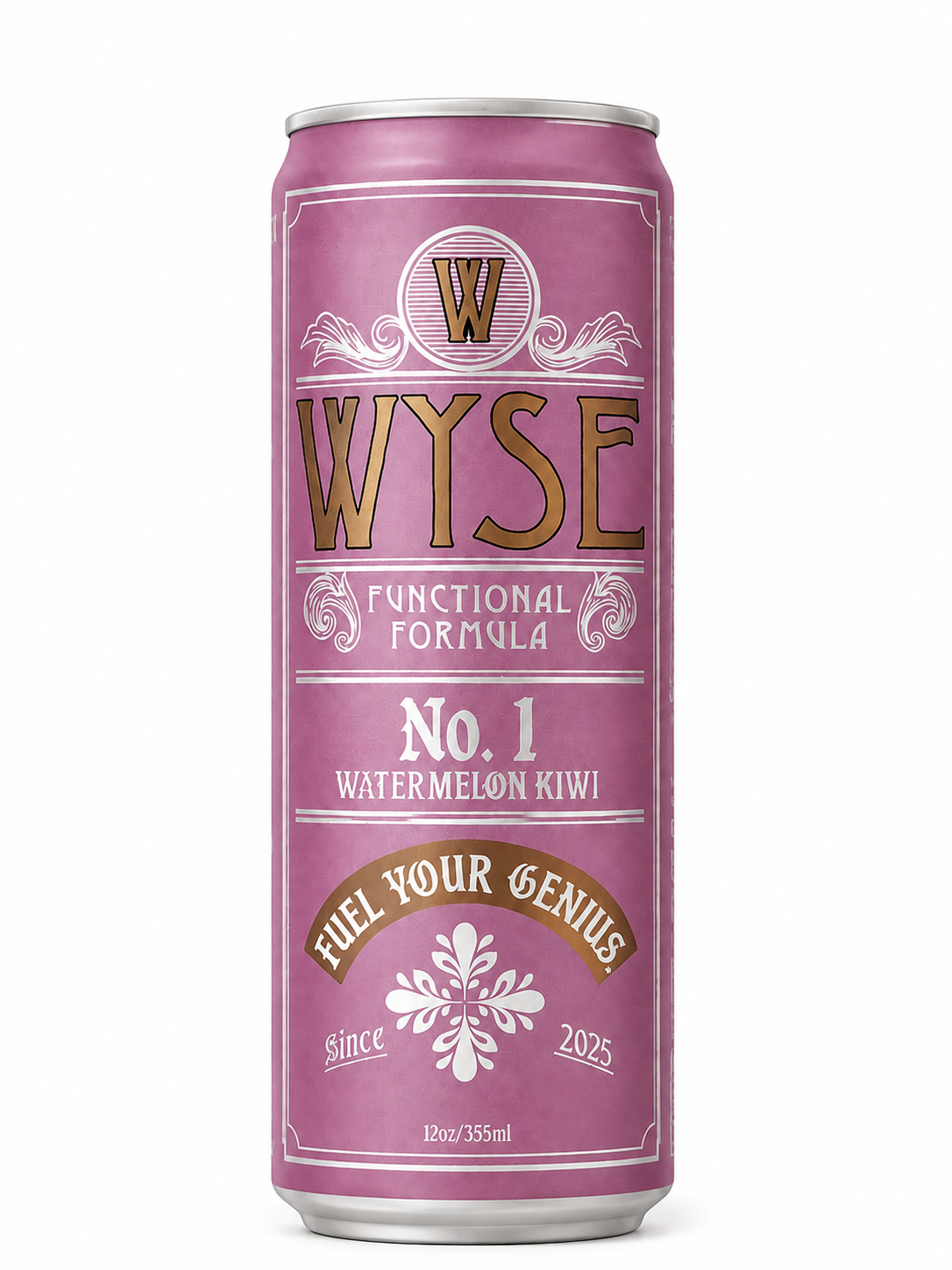 Wyse Founders Blend Watermelon Kiwi - 12oz Nootropic Cans