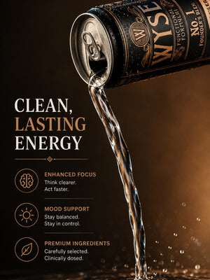 Wyse Founders Blend - 12oz Nootropic Cans detail