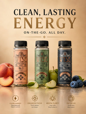 Wyse No. 1 - 4oz Nootropic Shots detail
