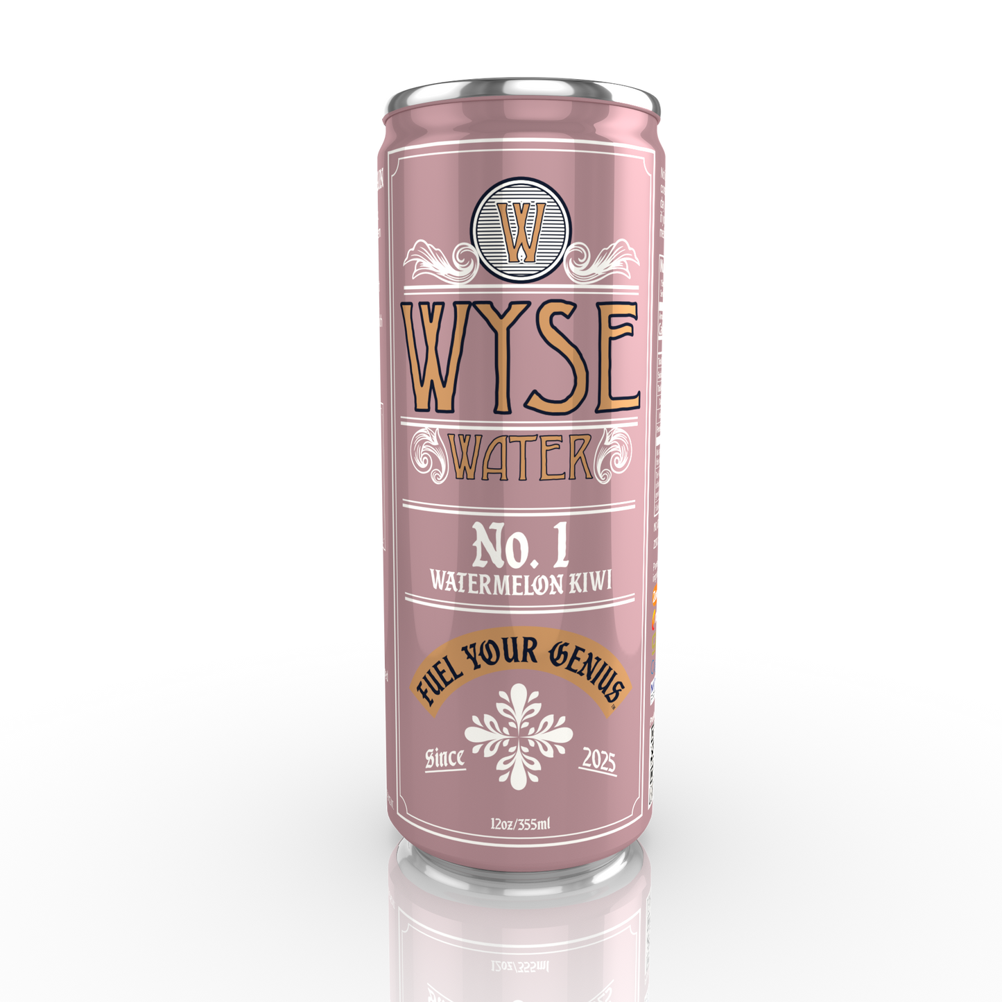 Wyse No. 1-Watermelon Kiwi | 12oz Can | lightly carbonated