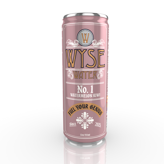 Wyse No. 1-Watermelon Kiwi | 12oz Can | lightly carbonated