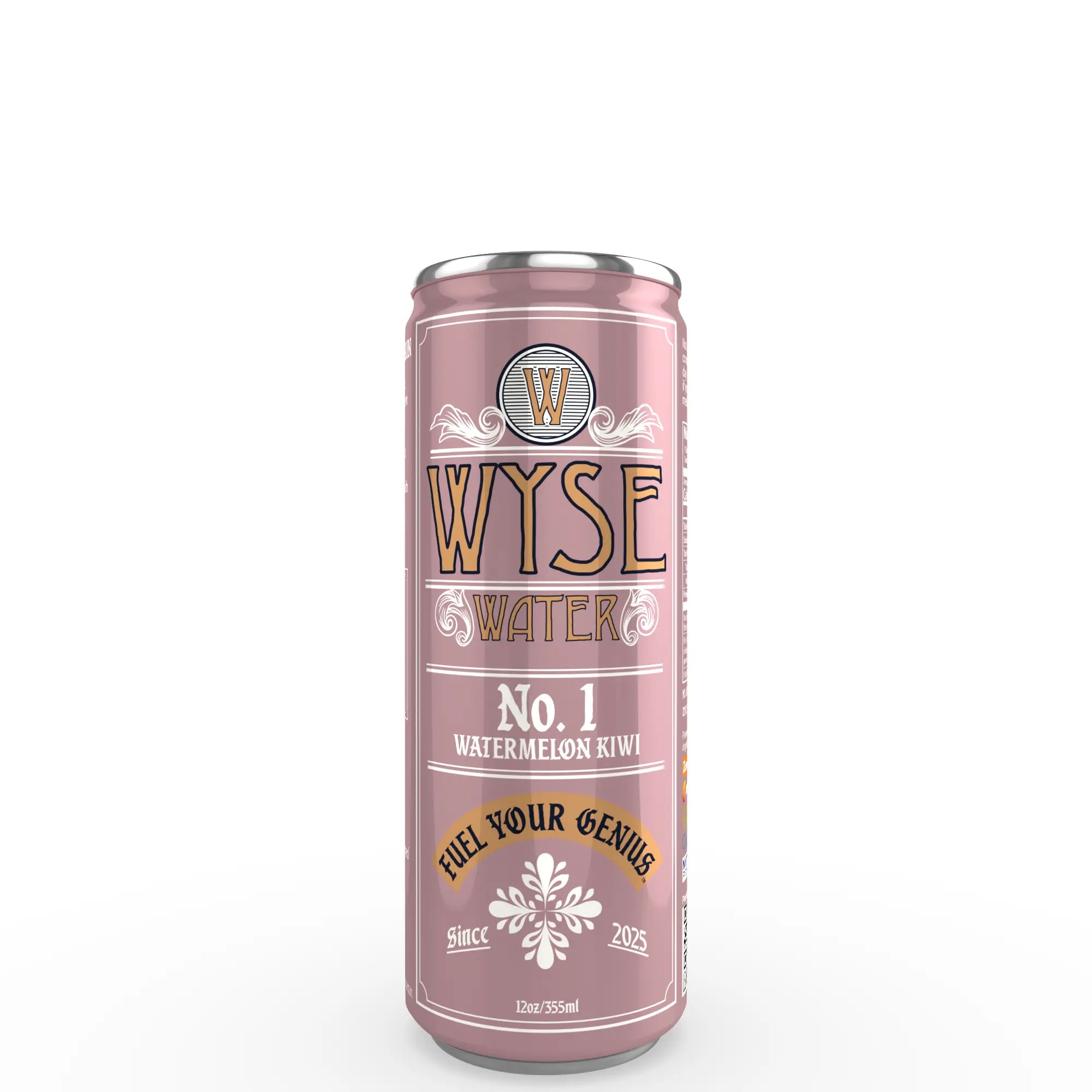 Wyse No. 1-Watermelon Kiwi | 12oz Can | lightly carbonated